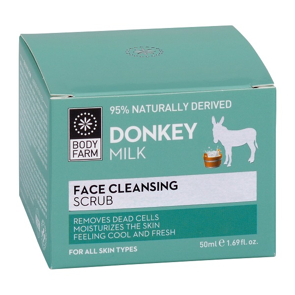 Bodyfarm Donkey Milk Face Cleansing Scrub 50ml