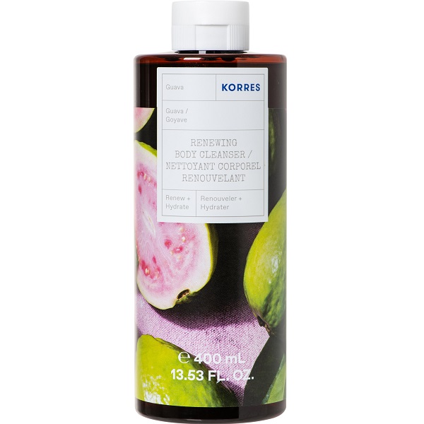 Korres Renewing Body Cleanser Guava Shower Gel 400ml