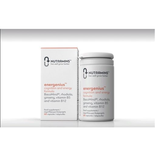 Nutramins Energenius Cognition & Energy Formula 60caps