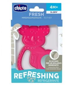 Chicco Cooling Teething Ring Pink 4M+ 1pc