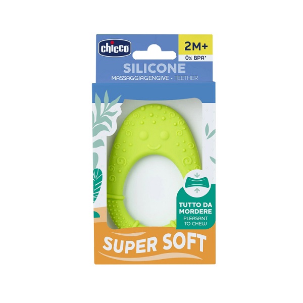 Chicco Teething Ring Super Soft 2m+ 1pc