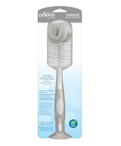 Dr. Brown’s Natural Flow Baby Bottle Brush – Grey