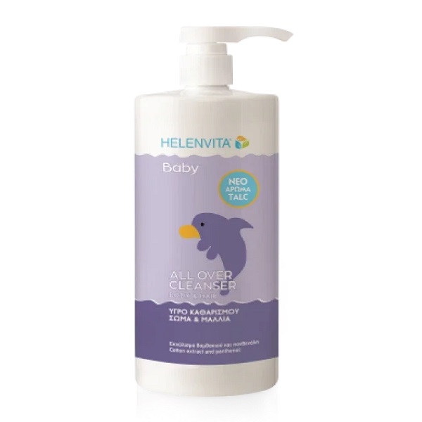 Helenvita Promo -40% Baby All Over Cleanser With Talc Perfume 1lt