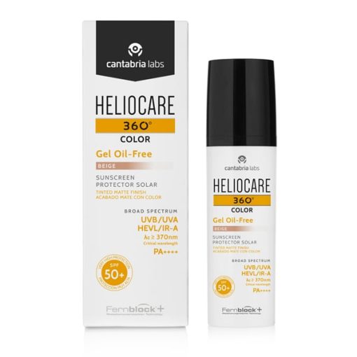 Heliocare 360 Color Gel Oil-Free SPF50+ Beige 50ml