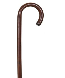 Kyritsis Garcia Wooden Cane Round Handle Glossy Black ART-723 1pc