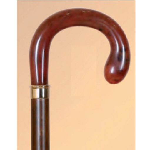 Kyritsis Garcia Wooden Cane Round Handle Glossy Brown ART-723