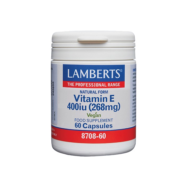 Lamberts Natural Form Vitamin E 400iu 180 Caps