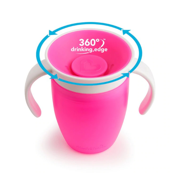 Munchkin Miracle 360 Trainer Cup (6m+) Pink 207ml