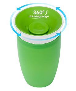 Munchkin Miracle 360° Sippy Children’s Cup (12m+) 296ml – Green