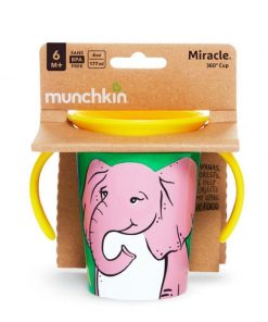 Munchkin Miracle 360° WildLove Trainer Cup (6m+) 177ml – Elephant