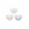 Nuk Star Orthodontic Latex Pacifier with Case 0-6m 1pc