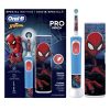 Oral-B Pro Kids Spiderman Electric Toothbrush for Children 3+ with Travelcase 1pc