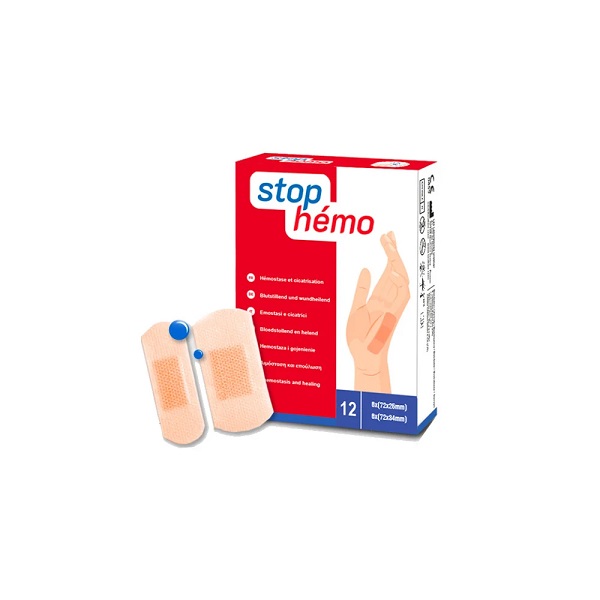 Stop Hemo Hemostatic Sterile Pad 12pcs