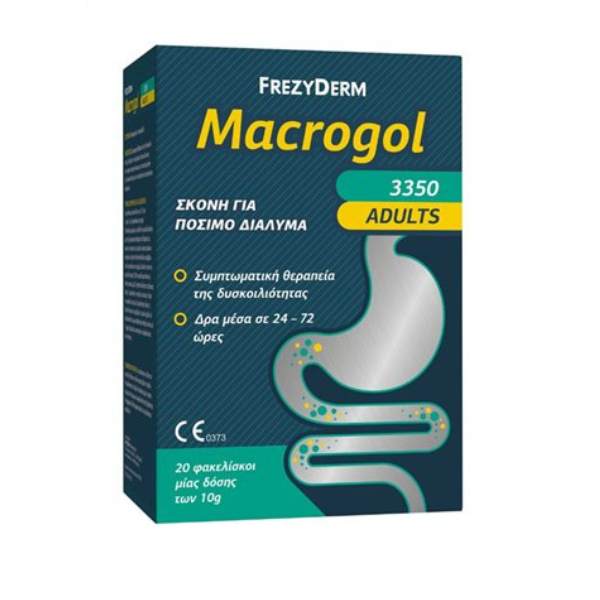 Macrogol Adults 3350 - Powder for Oral Solution for Symptomatic Treatment of Constipation in Adults 20X10gr