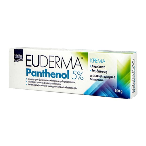 Euderma Panthenol Cream 5%, 100gr