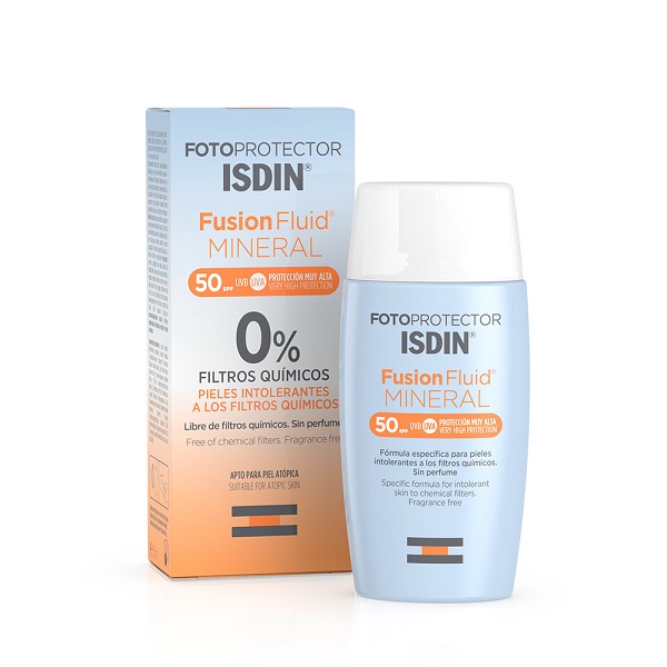 Isdin Fotoprotector Fusion Fluid Mineral FPS50+ 50ml