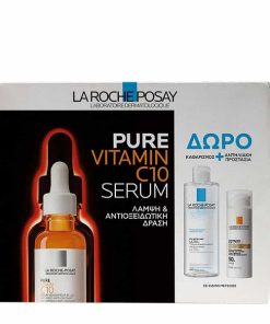 La Roche Posay Set Pure Vitamin C10 Serum 30ml + Gift Eau Micellaire Ultra 50ml + Anthelios Age Correct SPF50 3ml