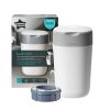 Tommee Tippee Twist & Click Nappy Disposal System Cotton White 1pc