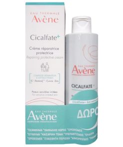 Avene Promo with Cicalfate+ Repairing Protective Cream 100ml & Free Cicalfate+ Cleansing Gel 200ml