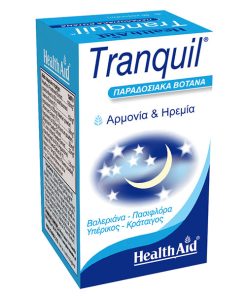 Health Aid Tranquil Natural Calming, Herbal Tranquilizer 30caps