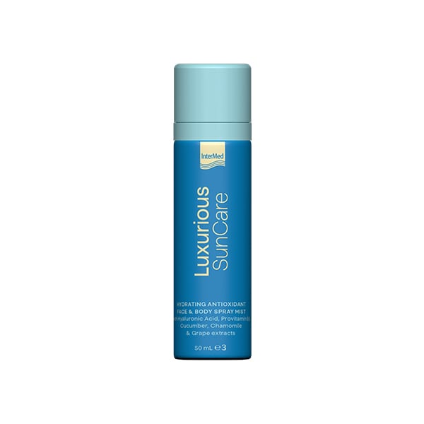 Intermed Luxurious SunCare Hydrating Antioxidant Face & Body Spray Mist 50ml