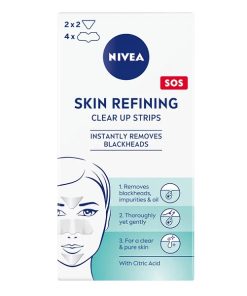 Nivea Clear Up Strips for Nose 4pcs & for Forehead & Chin 2pcs