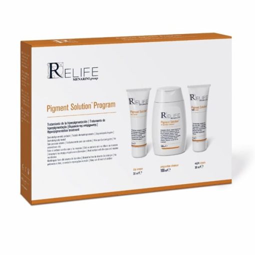 Relizema Pigment Solution Program with Pigment Day Cream 30ml, Pigment Cleanser 100ml & Pigment Night Cream 30ml