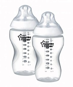 Tommee Tippee Closer to Nature Baby Bottle Medium Flow 340ml 3m+ 2pcs