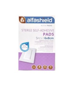 Alfashield Sterile Self-Adhesive Pads (6cm x 8cm) 5pcs