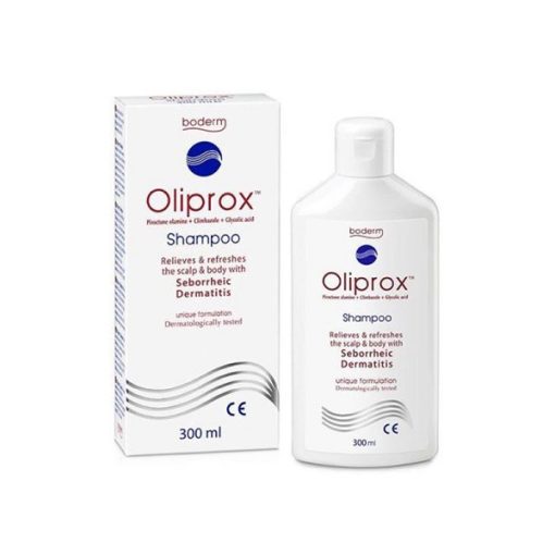 Boderm Oliprox Shampoo for Seborrheic Dermatitis 300ml