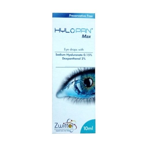 Hylopan Max Eye Drops 10ml