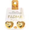 Farma Bijoux Gold Plated Heart Earrings 20mm