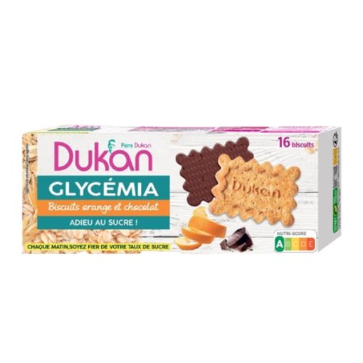 Dukan Biscuits Glycemia Chocolate and Orange Flavour 1 pc