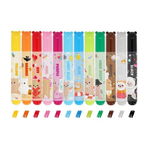 LEGAMI SET OF 12 MARKERS TEDDY FRIENDS