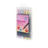 Legami Set of 12 Brush Markers in Pastel Tones