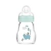 MAM Feel Good 370SB Baby Glass Bottle (0m+) 170ml