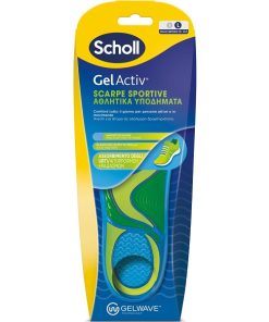 Scholl Gel Activ Insoles for Sports Shoes Large 2pcs