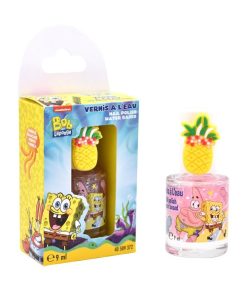 Take Care Children's Sponge Bob Water-Based Nail Polish With Gift Ring 9ml