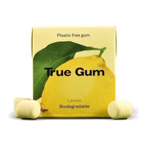 True Gum Gums with Lemon Flavor Sugar Free 21gr