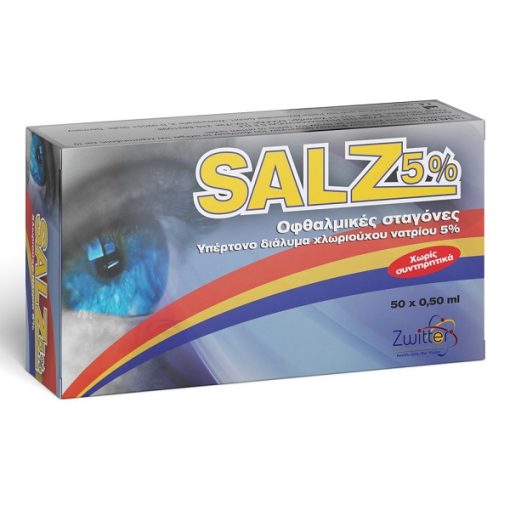 Zwitter Salz 5% Eye Drops 50 Ampoules x 0.5ml