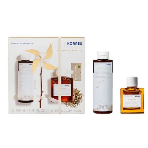 Korres White Tea Eau de Toilette 50ml and Showergel 250ml