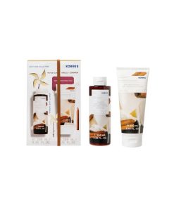 Korres Promo Vanilla Cinnamon Showergel 250ml and Body Milk 200ml