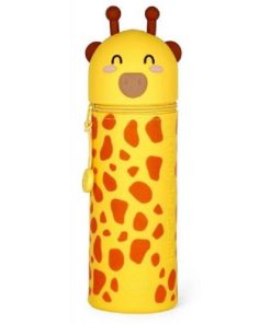 Legami 2 in 1 Soft Silicone Pencil Case- Kawaii Giraffe