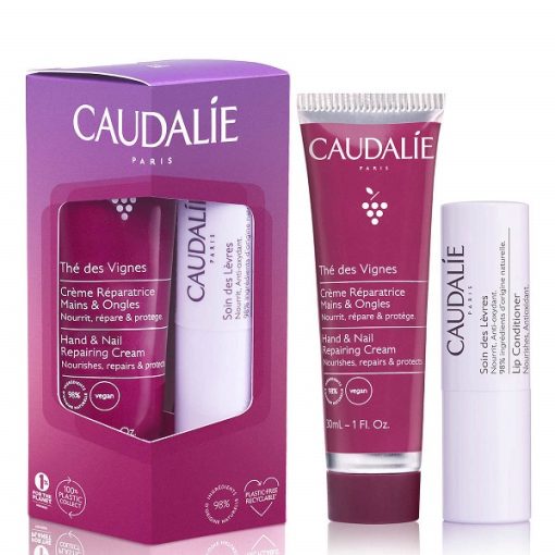 Caudalie The Des Vignes Hand & Lip Duo Care Set