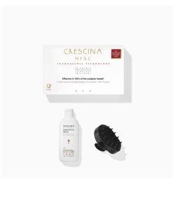 Crescina Transdermic HFSC Complete Man 20×3,5ml & GIFT Crescina Transdermic Shampoo 200ml & Scalp Massager