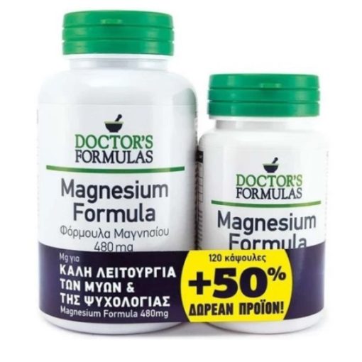 Doctor’s Formulas Magnesium Formula 120+60tabs