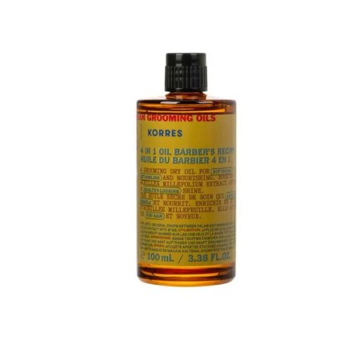 Korres Athenian Grooming Men's Grooming Dry Oil 4 in 1 for Hair & Beard 100ml