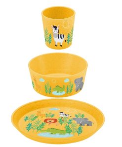 Koziol Children's tableware set CONNECT AFRICA 3pc