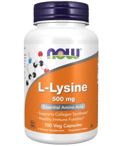 Now Foods L-Lycine 500mg 100caps