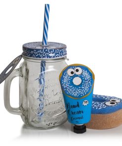 Pokhara Bath Set Crystal Jar – Donut Coconut